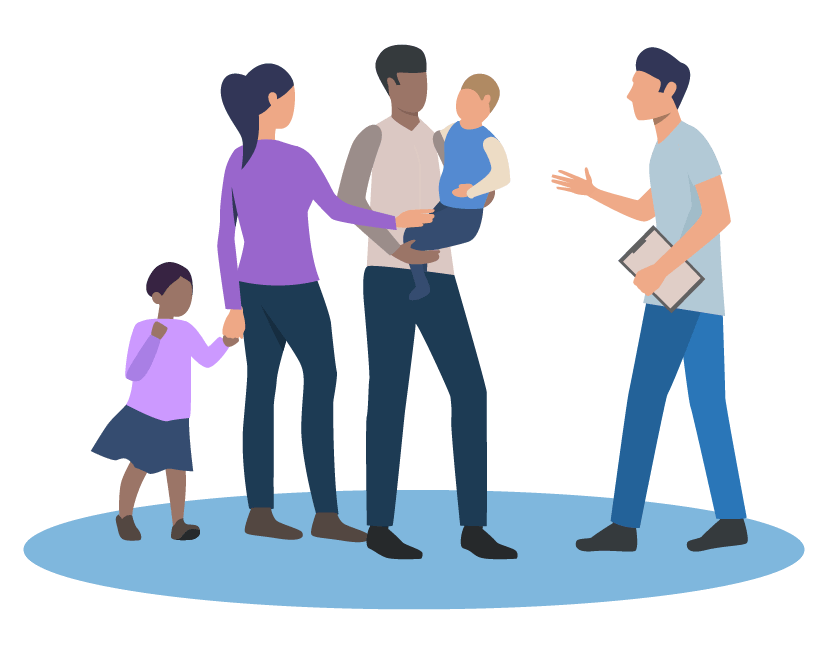 Ilustração do Curso PAEFI na Prática - Serviço de Proteção e Atendimento Especializado a Famílias e Indivíduos (PAEFI)